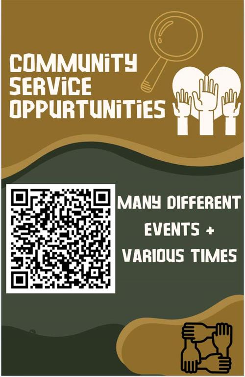 Community Service Opportunities